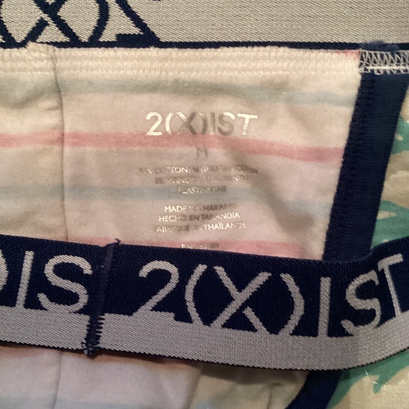 2xist, white striped jock strap, like new, medium - Picture 3 of 5